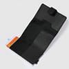 Porta carte di credito in metallo/pelle Piquadro Nero - immagine 4