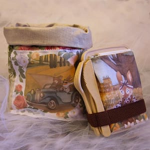 Pacchetto country - set pic-nic + porta pane