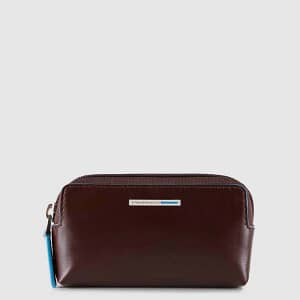 Astuccio Portachiavi con due anelli Piquadro