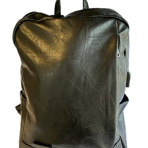 Zaino Nero Victoria J Ecopelle
