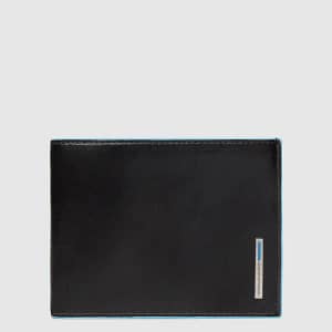 Portafoglio uomo con porta monete Piquadro Nero