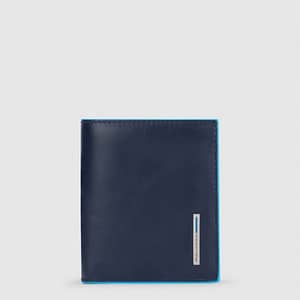 Portafoglio uomo verticale Blue Square Piquadro Blu