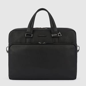 Cartella per computer e iPad®Pro 12,9" con due scomparti Piquadro N
