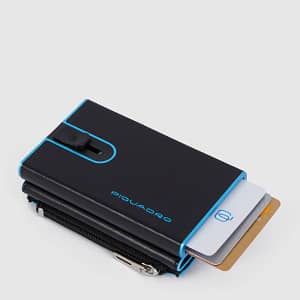 Compact wallet porta monete con sliding system Piquadro N