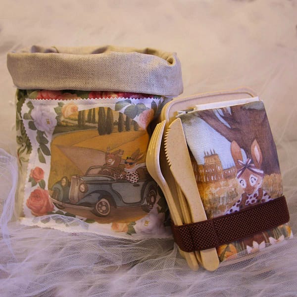 Pacchetto country - set pic-nic + porta pane