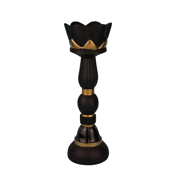 Vaso in resina - Re Nero