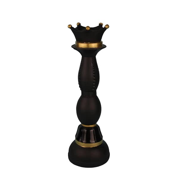 Vaso in resina - Regina Nera