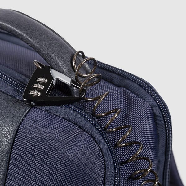 Zaino porta pc e porta ipad® in tessuto riciclato Piquadro - immagine 6