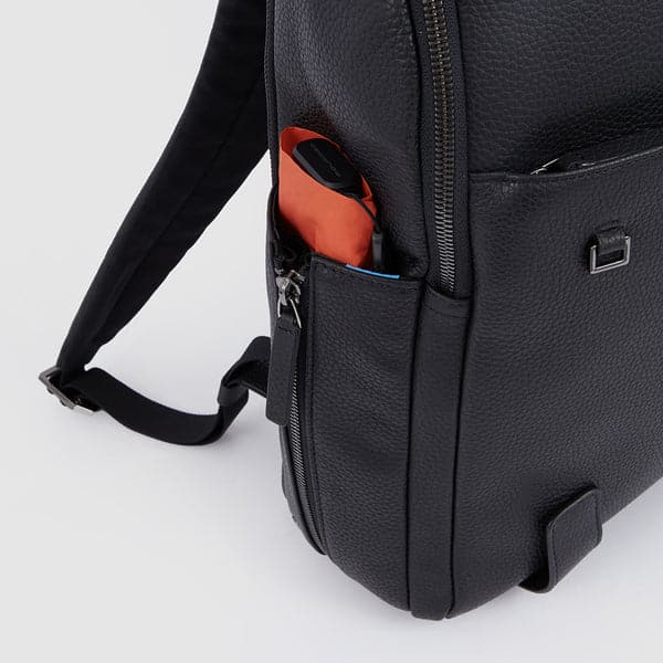 Zaino porta pc 15,6" e porta ipad® in pelle Piquadro - immagine 3