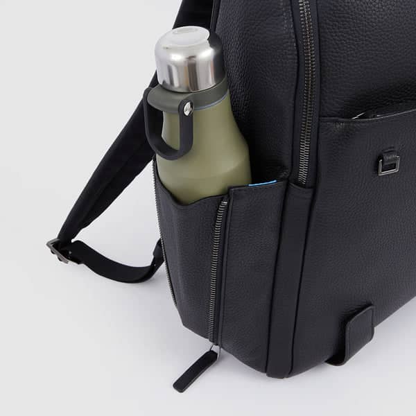 Zaino porta pc 15,6" e porta ipad® in pelle Piquadro - immagine 9