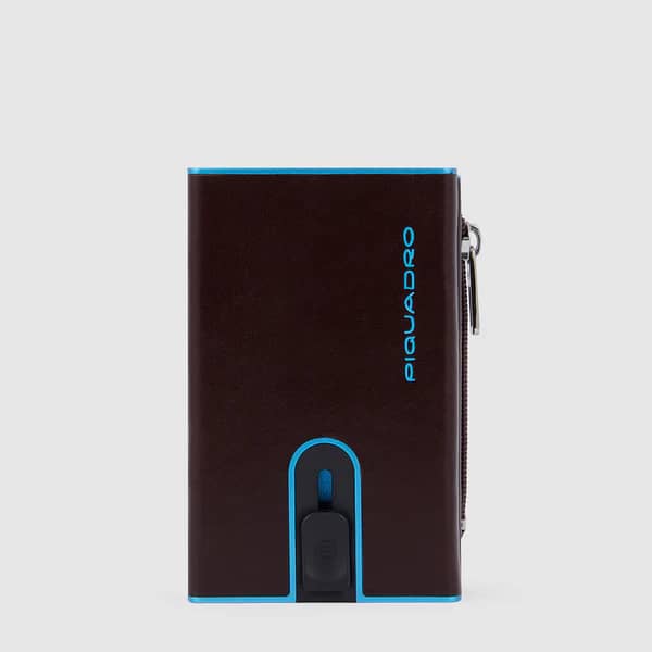 Compact wallet porta monete con sliding system Piquadro MO - immagine 2