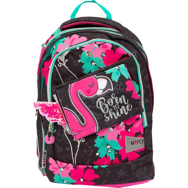 Zaino estensibile GoPOP™ Round Flamingo