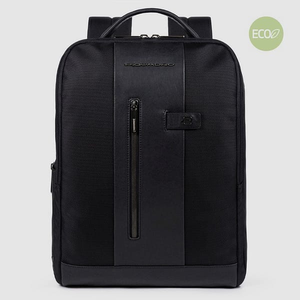 Zaino porta PC 15,6" in tessuto riciclato Piquadro N