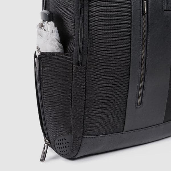 Zaino porta PC 15,6" in tessuto riciclato Piquadro N - immagine 5