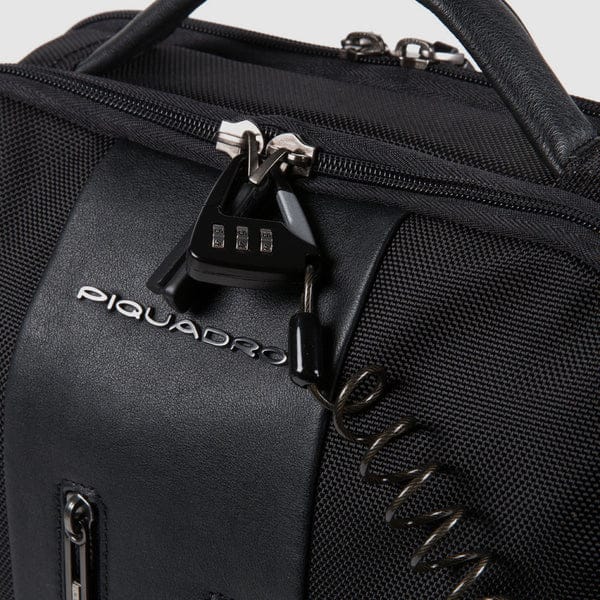 Zaino porta PC 15,6" in tessuto riciclato Piquadro N - immagine 7