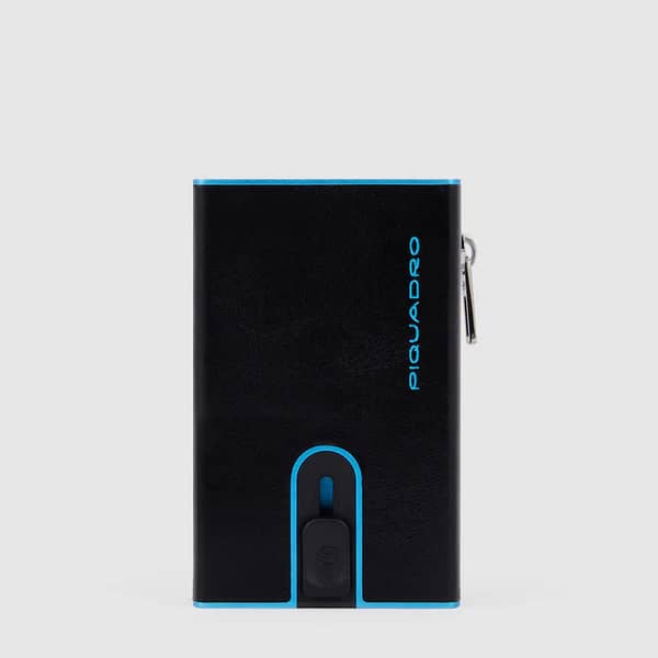 Compact wallet porta monete con sliding system Piquadro N - immagine 2