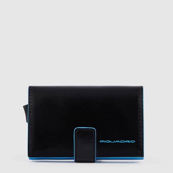 Portacarte di credito in metallo Piquadro N