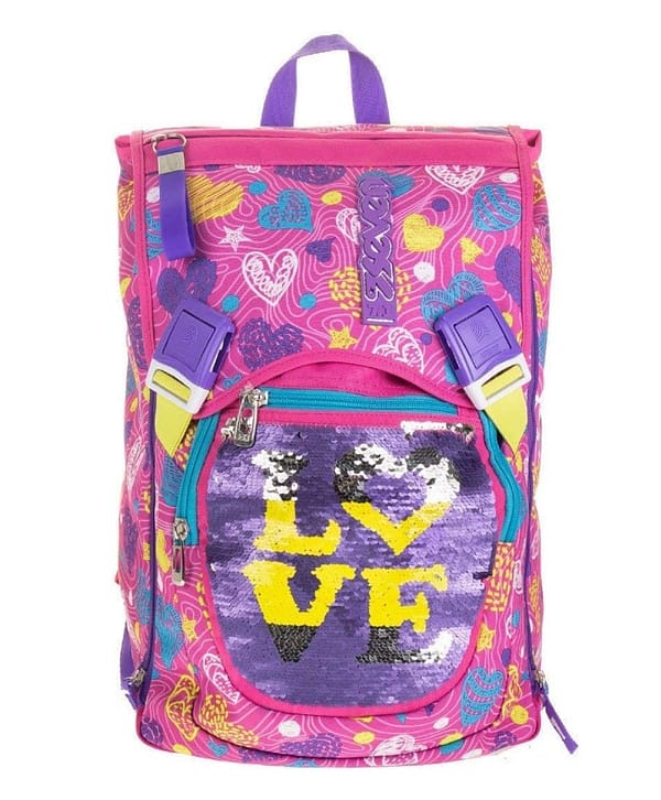 Zaino Seven® Shineheart Paillettes Fucsia