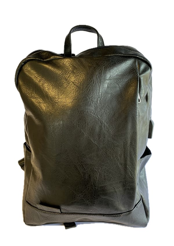 Zaino Nero Victoria J Ecopelle